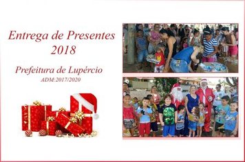 Prefeitura entrega presentes de Natal em Lupércio e Santa Terezinha